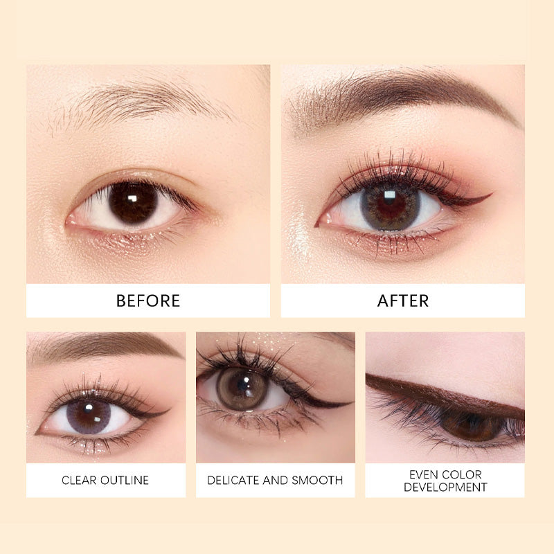 Waterproof Eyeliner Duo Sharpenable Eye Pencil