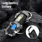 🔦 Rechargeable Keychain Flashlight – 300 Lumens, USB-C Charging & Compact, Unbreakable Design for EDC