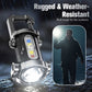 🔦 Rechargeable Keychain Flashlight – 300 Lumens, USB-C Charging & Compact, Unbreakable Design for EDC