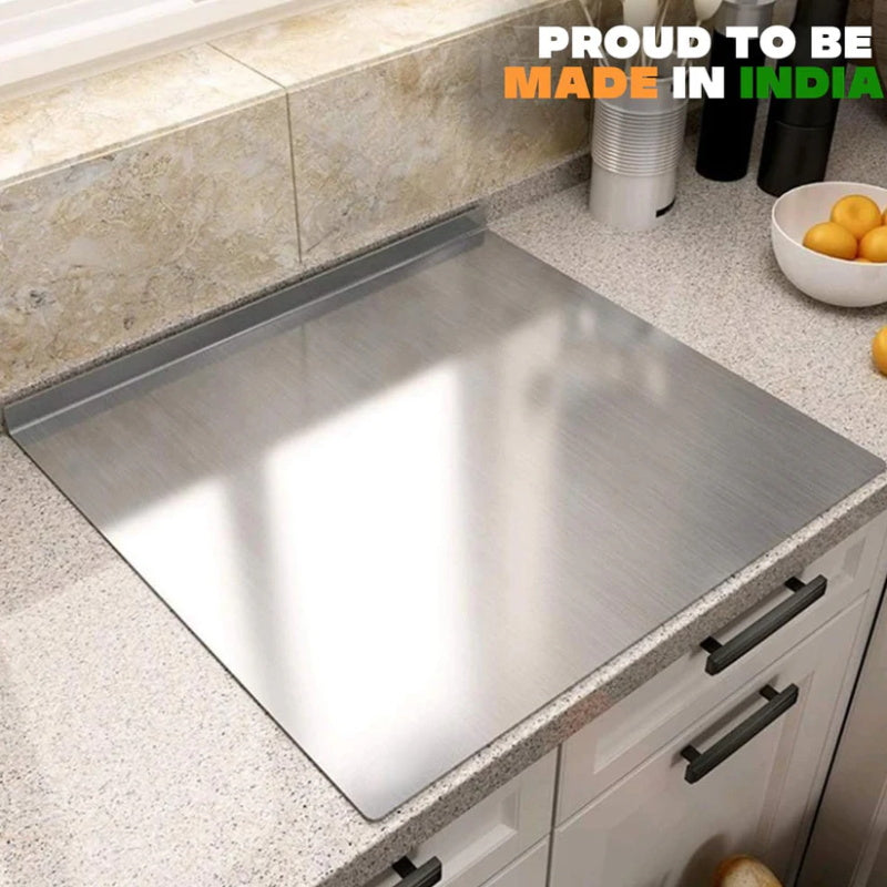 🎁Chef‑Recommended 50% Off！👩‍🍳🔪304 Stainless Steel Cutting Board, Must‑Have Cooking Tool！🥩🥦Safer, Cleaner & More Convenient!💥