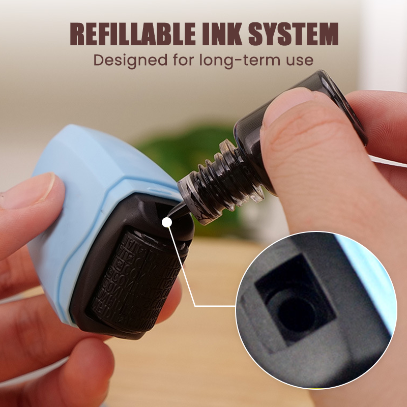 🥳2026 HOT SALE🥳💞50K+ SOLD!🛡️✉️ Privacy Roller Stamp – Hide personal info instantly. No shredding needed. Refillable & portable. 🔏✨