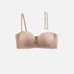 Seamless Front Closure Bra With Adjustable Straps