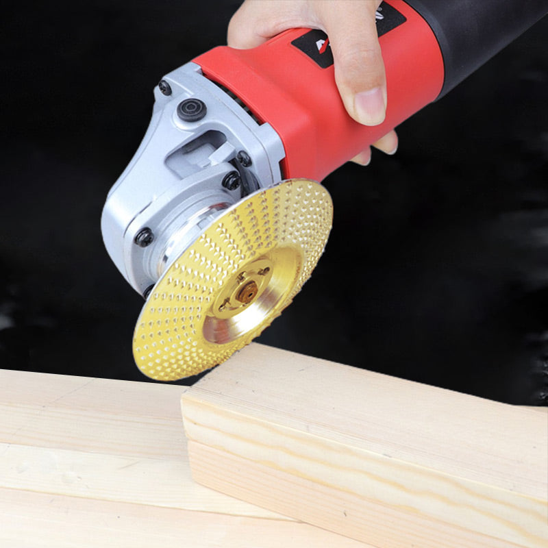 ⚙️Wood Angle Shaping Wheel – Fast-Cut, Sharp, Wear-Resistant, for Angle Grinder
