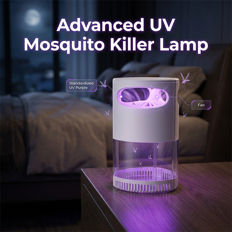 UV Mosquito Killer Lamp – quiet, USB, chemical-free. 50K+ sold! 🔇🌙