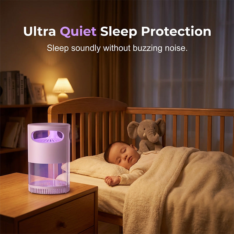 UV Mosquito Killer Lamp – quiet, USB, chemical-free. 50K+ sold! 🔇🌙