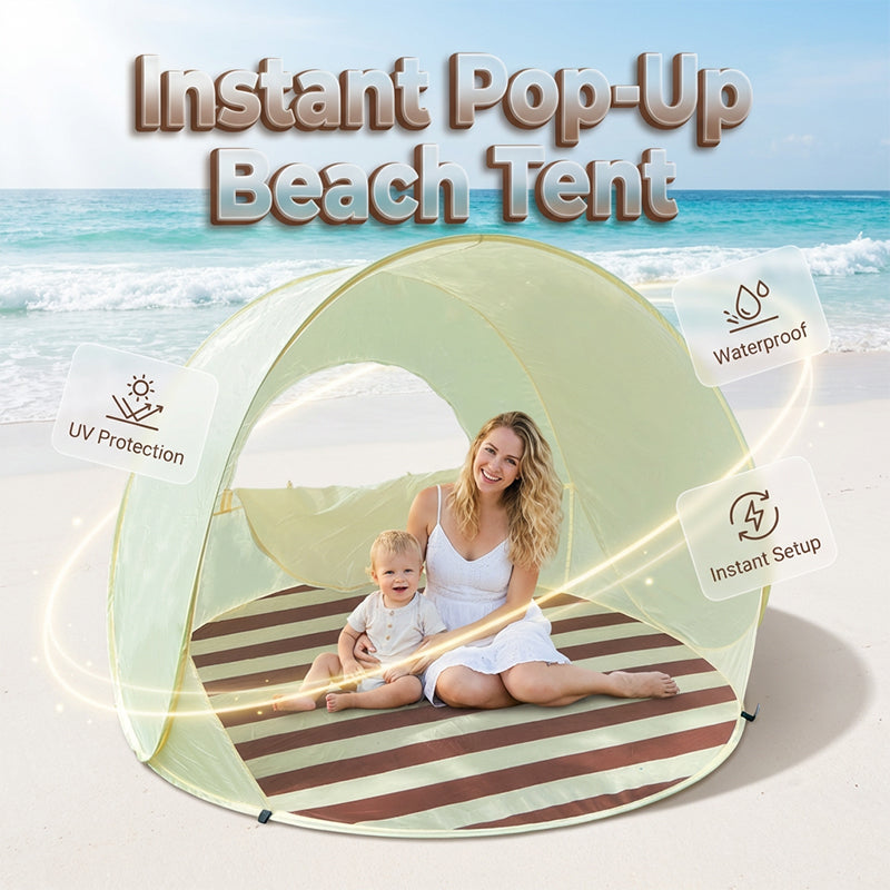 Lightweight Pop-Up Beach Tent