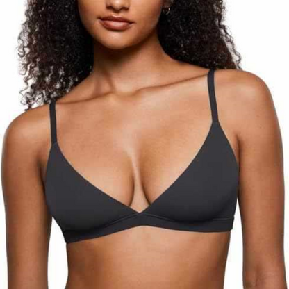 💜 LAST DAY PROMOTION - 50%OFF💜Women's Wire-Free Jelly Support Triangle Bralette