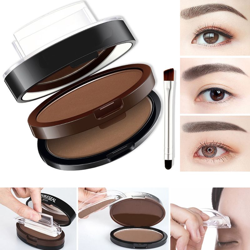 ✨Instant Adjustable Eyebrow Stamp – Two‑color brow powder, waterproof & smudge‑proof. Natural, full brows in seconds!