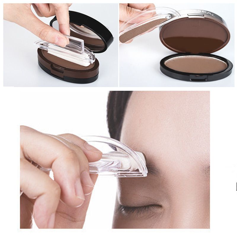 ✨Instant Adjustable Eyebrow Stamp – Two‑color brow powder, waterproof & smudge‑proof. Natural, full brows in seconds!