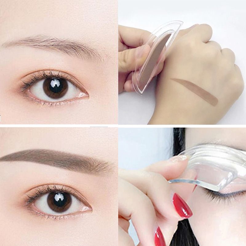 ✨Instant Adjustable Eyebrow Stamp – Two‑color brow powder, waterproof & smudge‑proof. Natural, full brows in seconds!