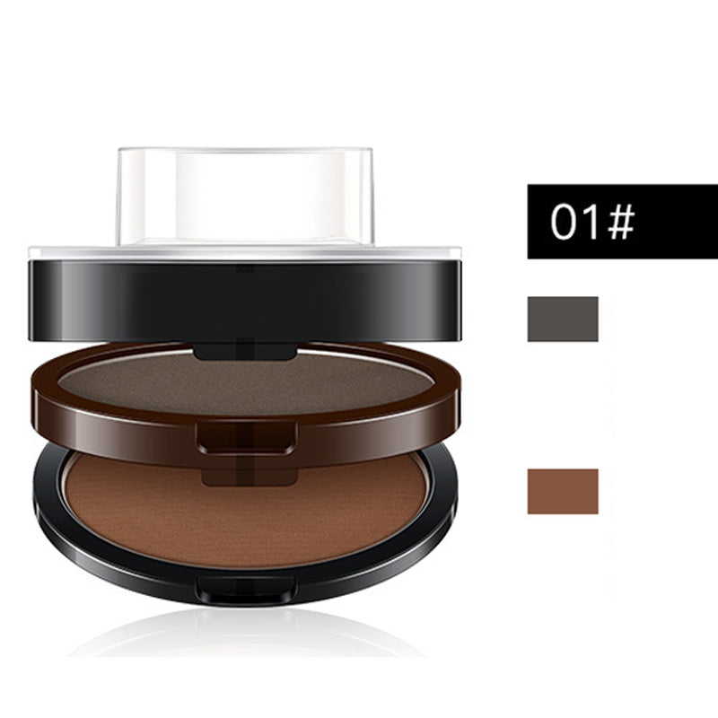 ✨Instant Adjustable Eyebrow Stamp – Two‑color brow powder, waterproof & smudge‑proof. Natural, full brows in seconds!