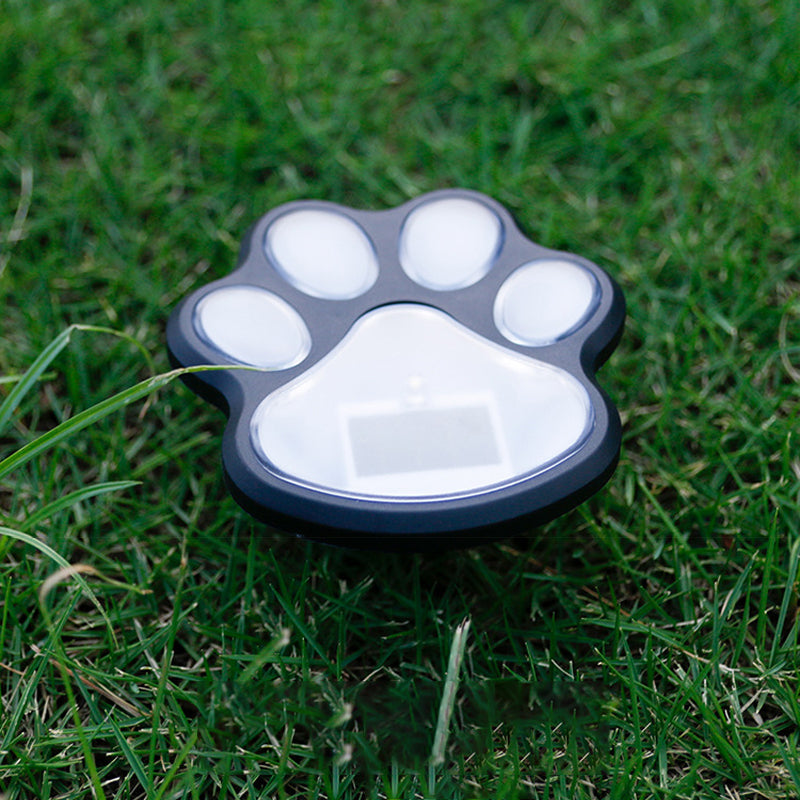 Solar Paw Print Garden Lights