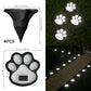 Solar Paw Print Garden Lights