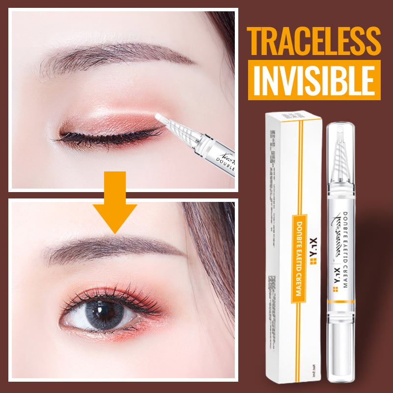 Long-Acting Invisible Double Eyelid Cream – Waterproof & sweatproof, long-lasting. Natural look, no marks. Bigger eyes in seconds. 🧴💧