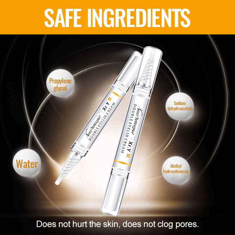 Long-Acting Invisible Double Eyelid Cream – Waterproof & sweatproof, long-lasting. Natural look, no marks. Bigger eyes in seconds. 🧴💧