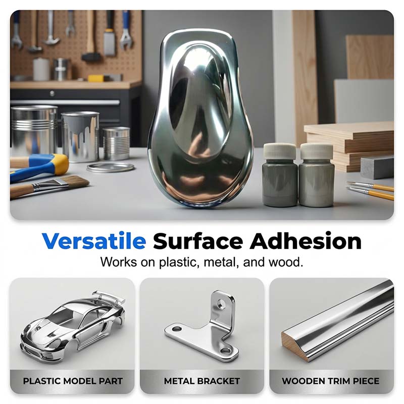 Water-Based Mirror Effect Chrome Paint