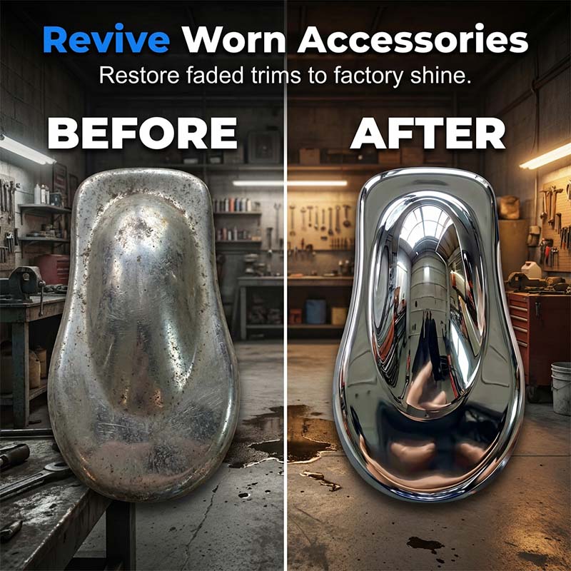 Water-Based Mirror Effect Chrome Paint