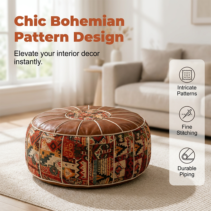 🏆LAST DAY SALE 50% OFF🔥Multifunctional Storage Ottoman Pouf