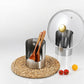 🍳Multi‑Functional Kitchen Utensil Holder, Stainless Steel Organizer, for Spoons, Pot Lids & Cooking Gadgets, Countertop Kitchen Storage