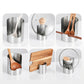 🍳Multi‑Functional Kitchen Utensil Holder, Stainless Steel Organizer, for Spoons, Pot Lids & Cooking Gadgets, Countertop Kitchen Storage