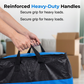 📦Buy 2 Get 1 Free NOW! 🧳 Collapsible Storage and Moving Bag – Heavy-duty handles & zippered closure 🏠