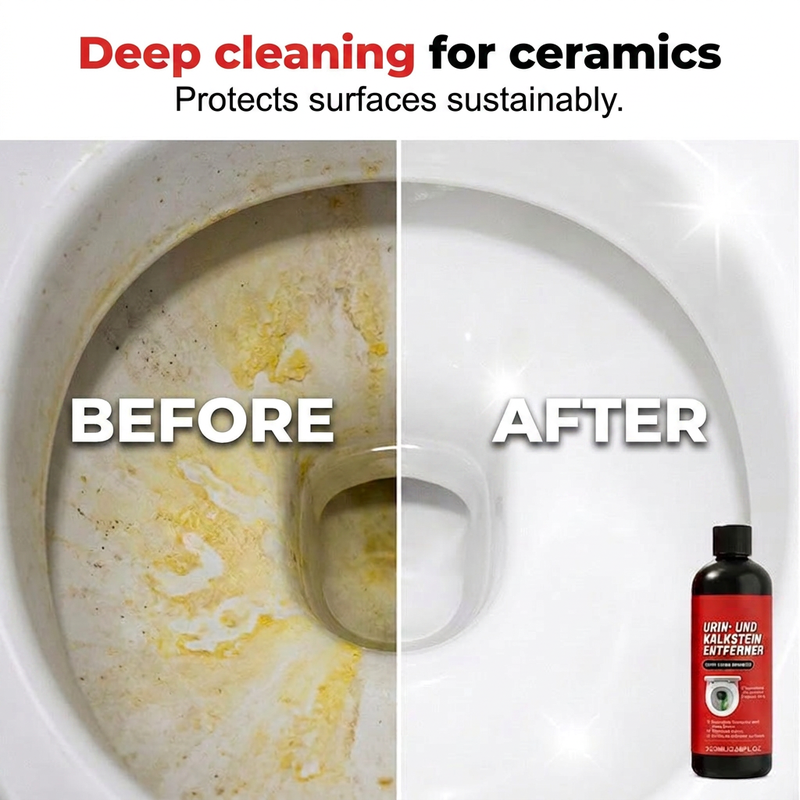 🚀 JUST LAUNCHED! 50% OFF 💎 Heavy-Duty Toilet Cleaner 🧪 Melts Away Years of Urine Scale & Limescale ✨ No More Scrubbing