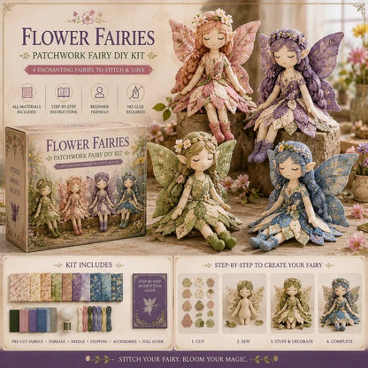 🔥LAST DAY 53% OFF🧵Fairy Patchwork DIY Collection