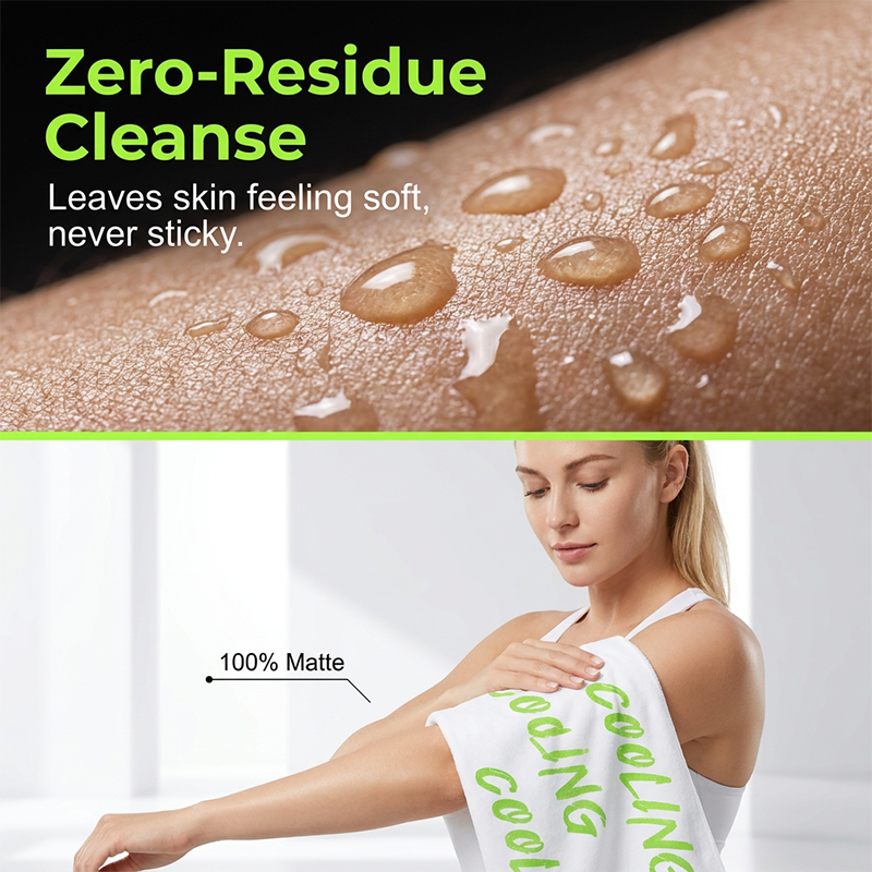 Disposable Ice-Feel Body Wipes