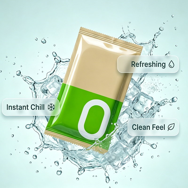Disposable Ice-Feel Body Wipes