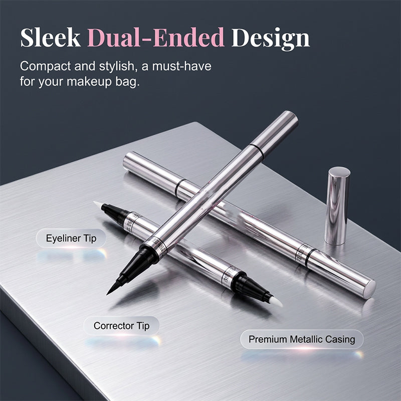 Double-Ended Eyeliner Corrector Pen