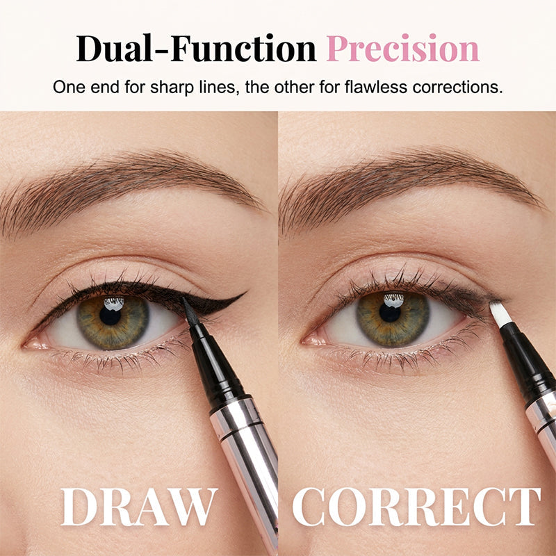 Double-Ended Eyeliner Corrector Pen