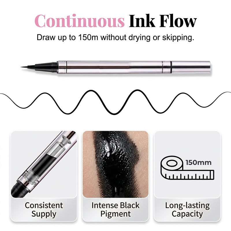 Double-Ended Eyeliner Corrector Pen