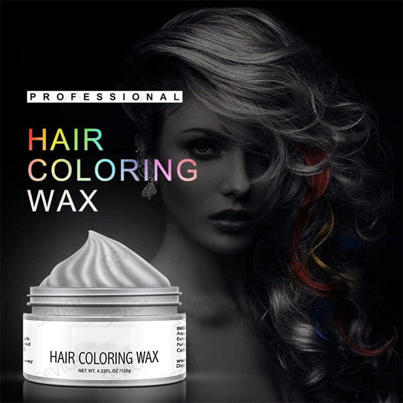 Color Hair Wax - Instantly Natural Hair Color, Natural Ingredients and Washable