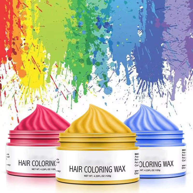 Color Hair Wax - Instantly Natural Hair Color, Natural Ingredients and Washable