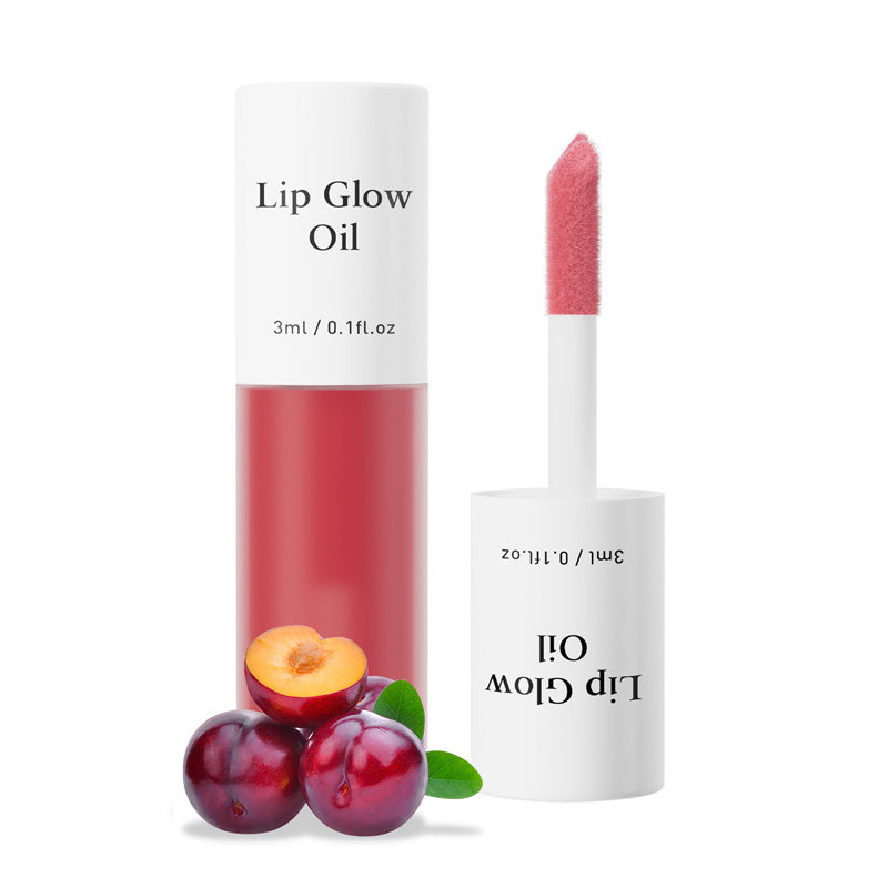 Fruity-Floral Scented Hydrating Lip Oil with Luminous Finish