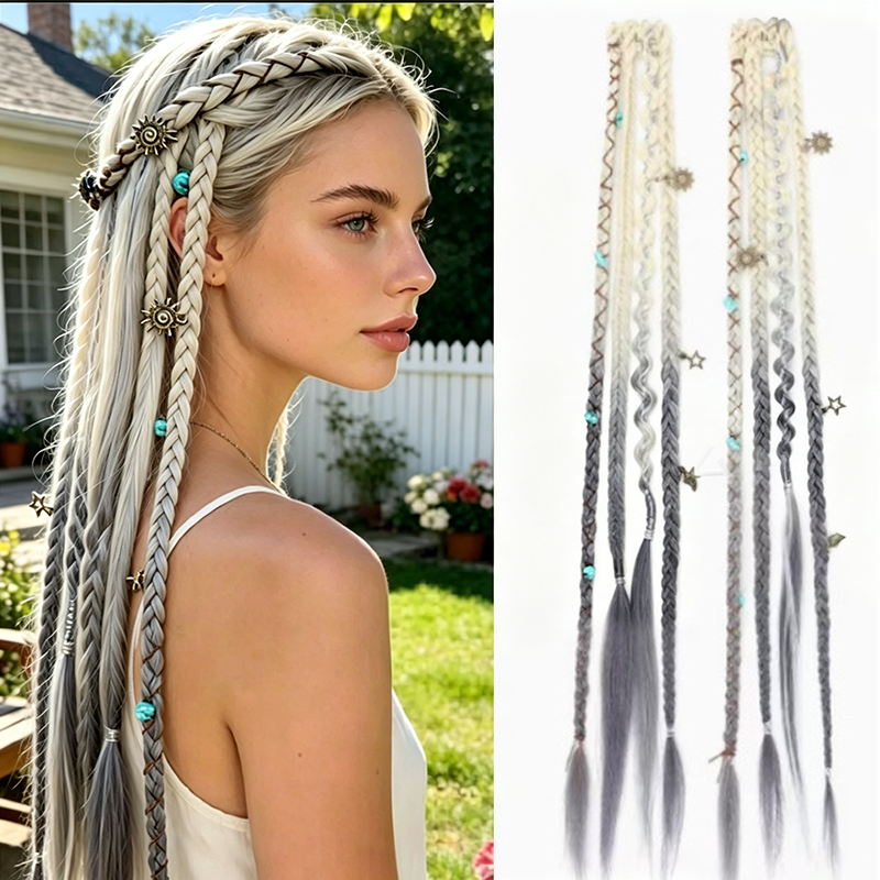 Maillard Style Pre-Braided Hair Extensions