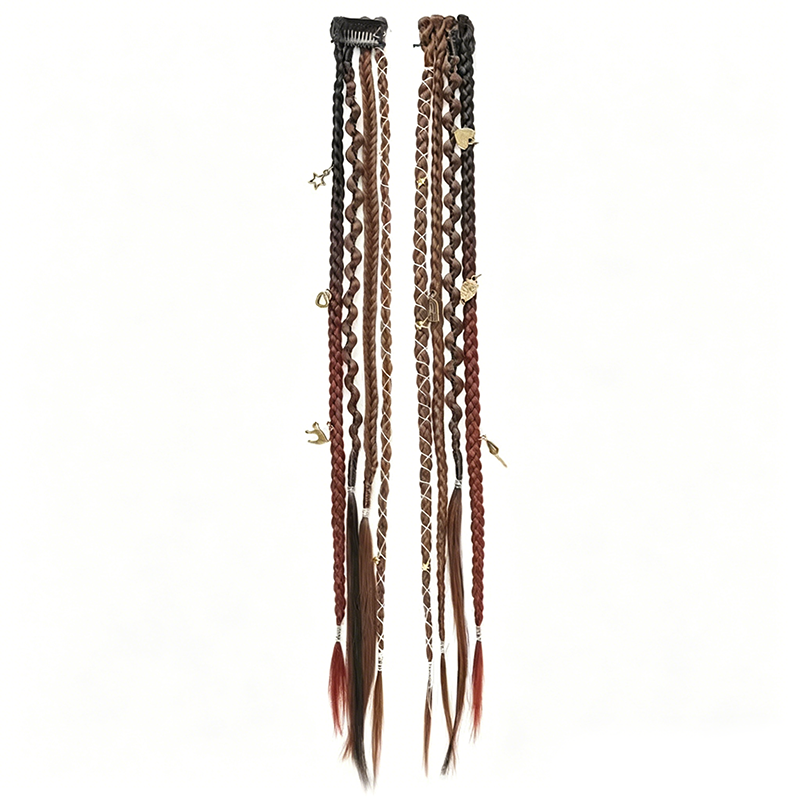 Maillard Style Pre-Braided Hair Extensions
