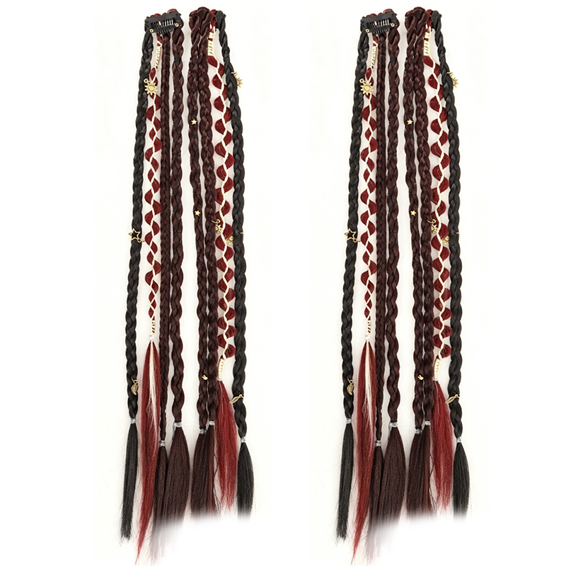 Maillard Style Pre-Braided Hair Extensions