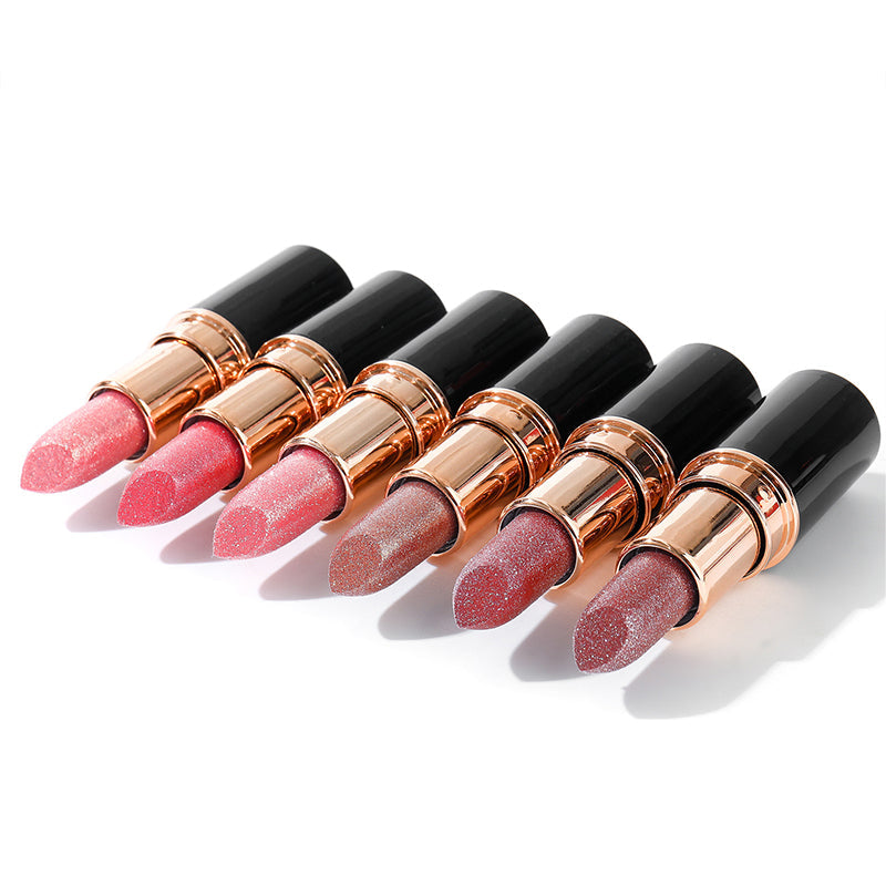 Waterproof & Moisturizing Glitter Lipstick
