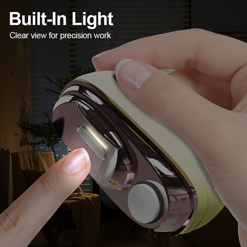 🔥2-in-1 Electric Nail Clippers with File Function