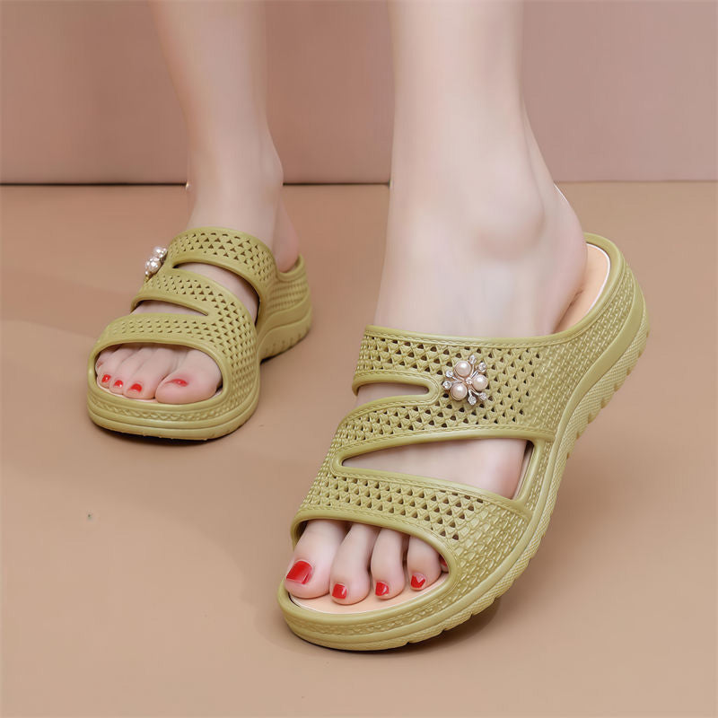 Women's Soft Sole Slip-On Sandals