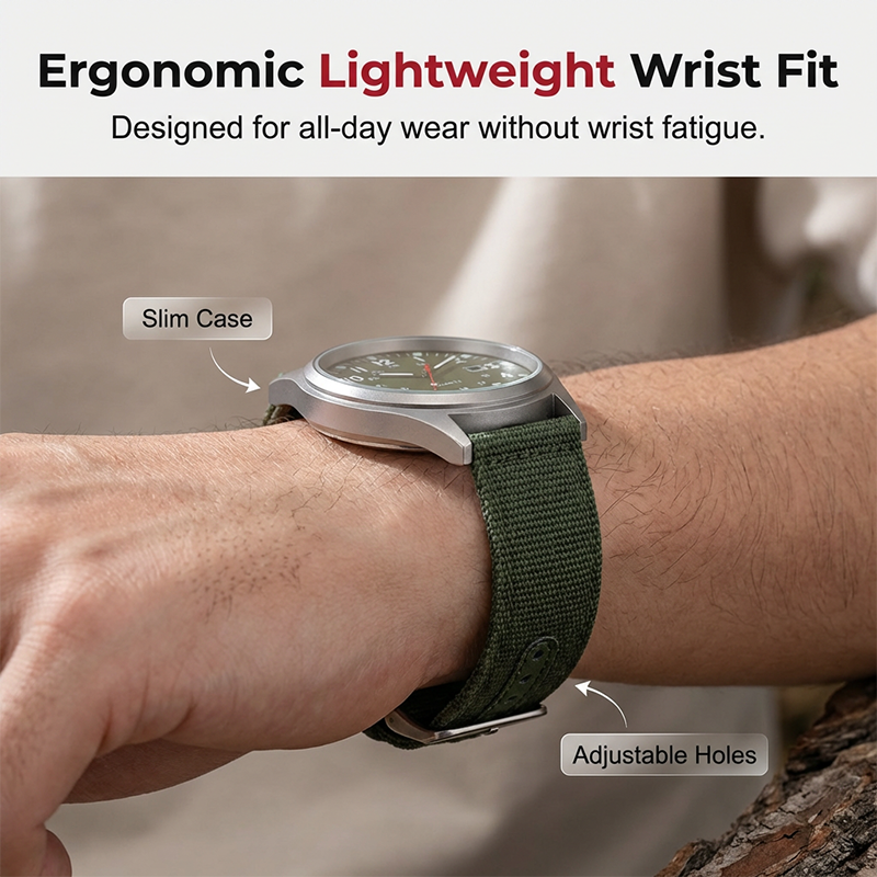 Classic Daily Wear Luminous Quartz Watch
