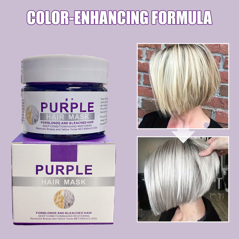 Moisturizing Purple Hair Mask with Long-Lasting Scent
