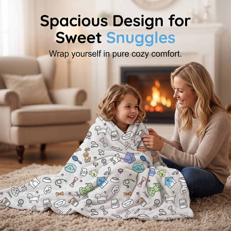 🔥LAST DAY SALE 50% OFF!!🎨✨Creative Cozy Coloring Blanket Kit – DIY Art & Relaxation Activity