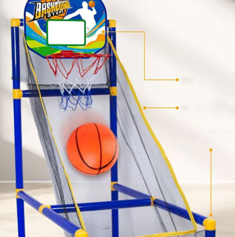 Kids' Indoor Basketball Arcade Game with 4 Balls