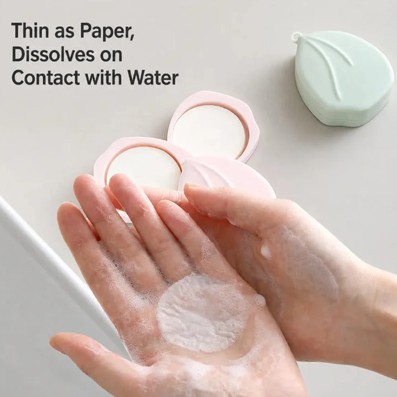 Travel Soap Paper Sheets
