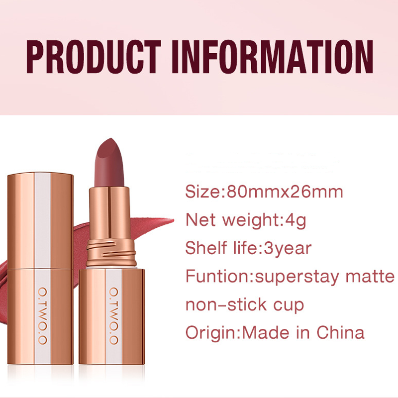 24H Long-Lasting Matte Lipstick