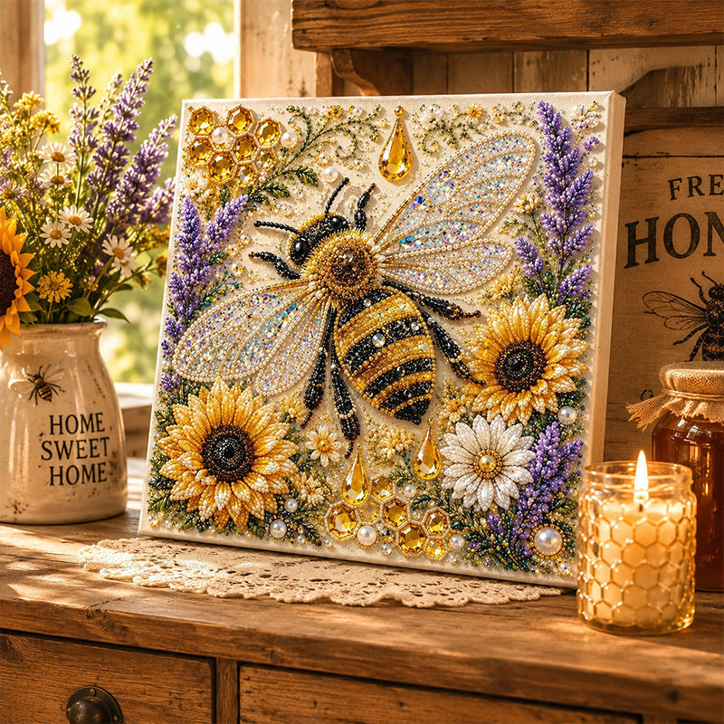 💛 Highland Cow Pearl Art DIY Kit – Relaxing DIY Craft to Create Stunning Coastal Artwork
