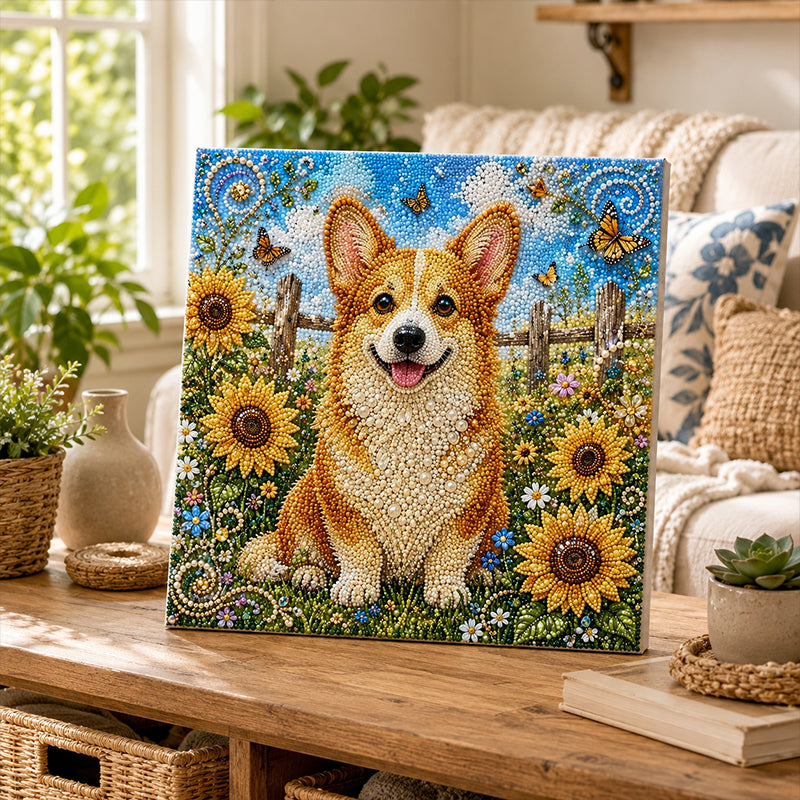 💛 Highland Cow Pearl Art DIY Kit – Relaxing DIY Craft to Create Stunning Coastal Artwork