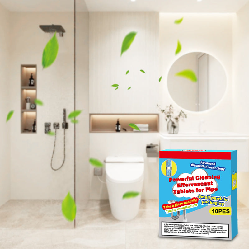 Powerful Cleaning Effervescent Tablets for Pipe